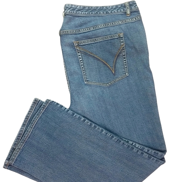 Venezia Denim - Venezia 8P 28P Stretch Bootcut Jeans Plus Petite